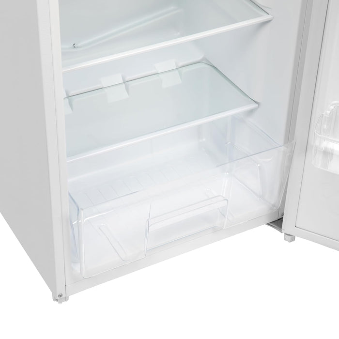Tall Larder Fridge 241L Freestanding With Mark-Proof Finish White — view 4