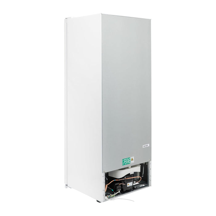 Tall Larder Fridge 241L Freestanding With Mark-Proof Finish White — view 8