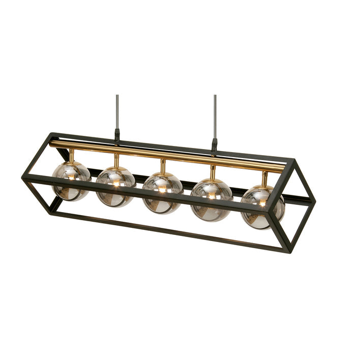 TERE BLACK WITH ANTIQUE GOLD