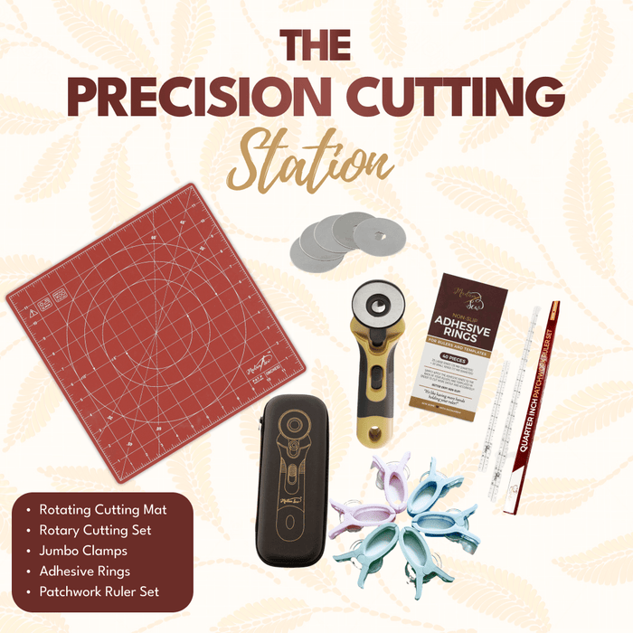 The Precision Cutting Station - 7 Piece Rotary Cutting Set - MadamSew