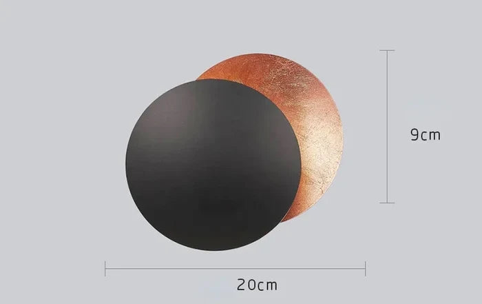 A1 black 20cm / warm light