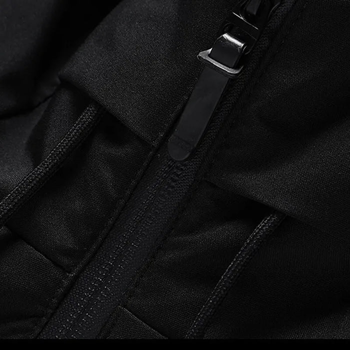 Warm Men's Puffer Jacket - Hooded, Insulated, Commuter