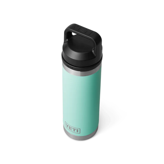Yeti Rambler 18 oz Bottle Chug Seafoam