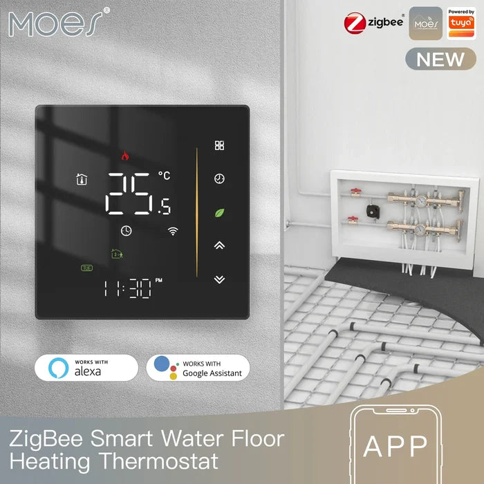 water heating black